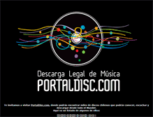 Tablet Screenshot of descargarmusicachilena.com